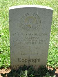 Dar Es Salaam War Cemetery - Almond, F